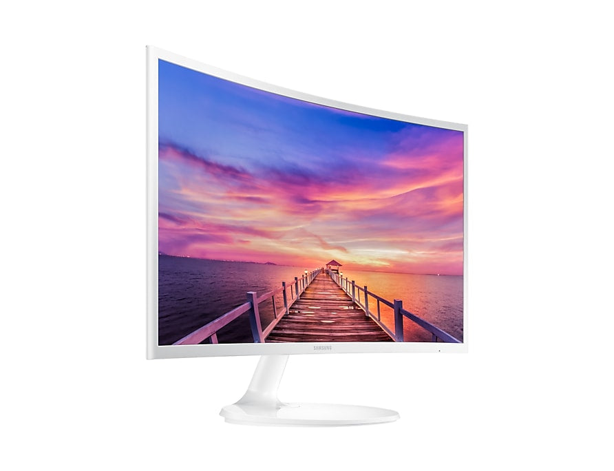 Samsung LC27F391FHNXZA Monitor 68,6 cm (27") 1920 x 1080 Pixeles Full HD Blanco