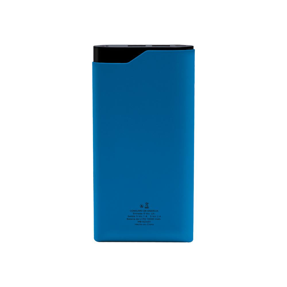 Mobifree MB-923507 batería externa Polímero de litio 10000 mAh Azul | Baterías externas