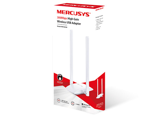 Mercusys MW300UH adaptador y tarjeta de red WLAN 300 Mbit/s