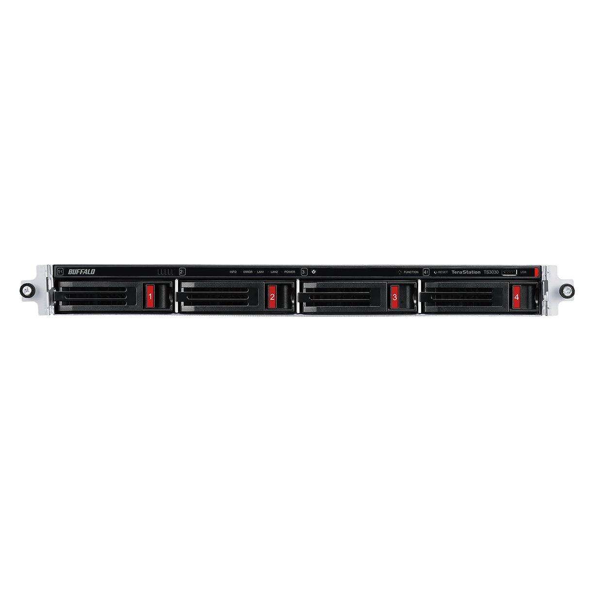 Buffalo TS3430RN0402 - Buffalo TeraStation TS3430RN NAS Bastidor (1U) Alpine AL524 2 GB DDR4 4 TB Unidad de disco duro Negro