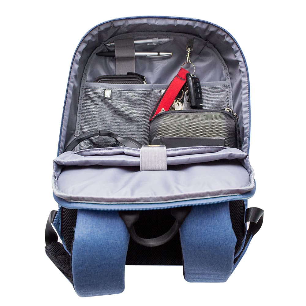 Skypeak CLAM-115BL maletín para laptop 39.6 cm (15.6") Mochila Azul, Tirante para hombro, 900 g