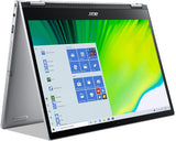 Laptop 13.3" Acer Spin 3 SP313-51N HD, Intel Core i3-1115G4 1.70GHz, 8GB, 256GB SSD, Windows 10 Home, Español, Plata - NX.A6CAL.004