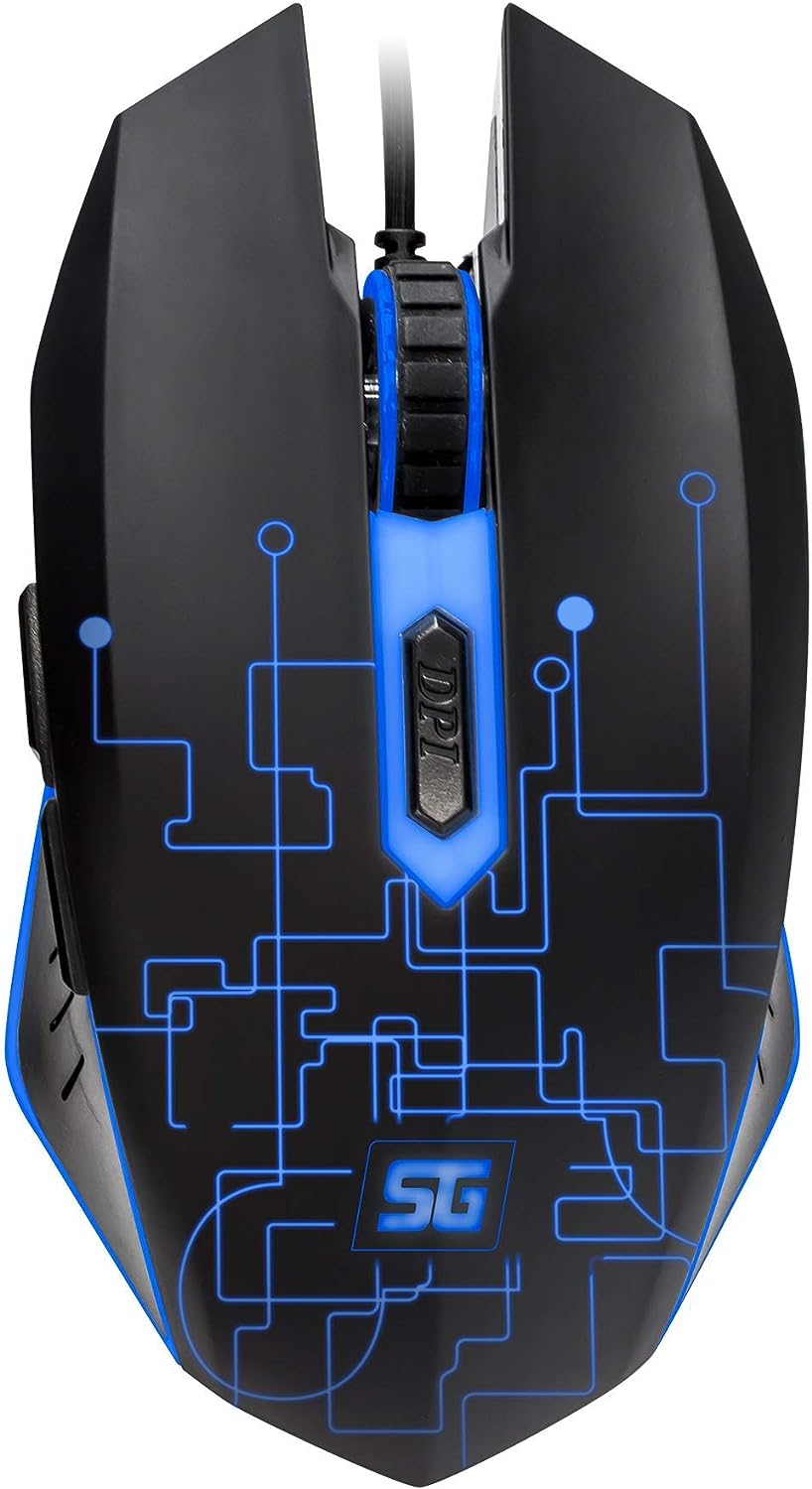 Mouse Vorago Mo-501 Start The Game Optico Iluminado Hasta 3200 Dpis U FullOffice.com