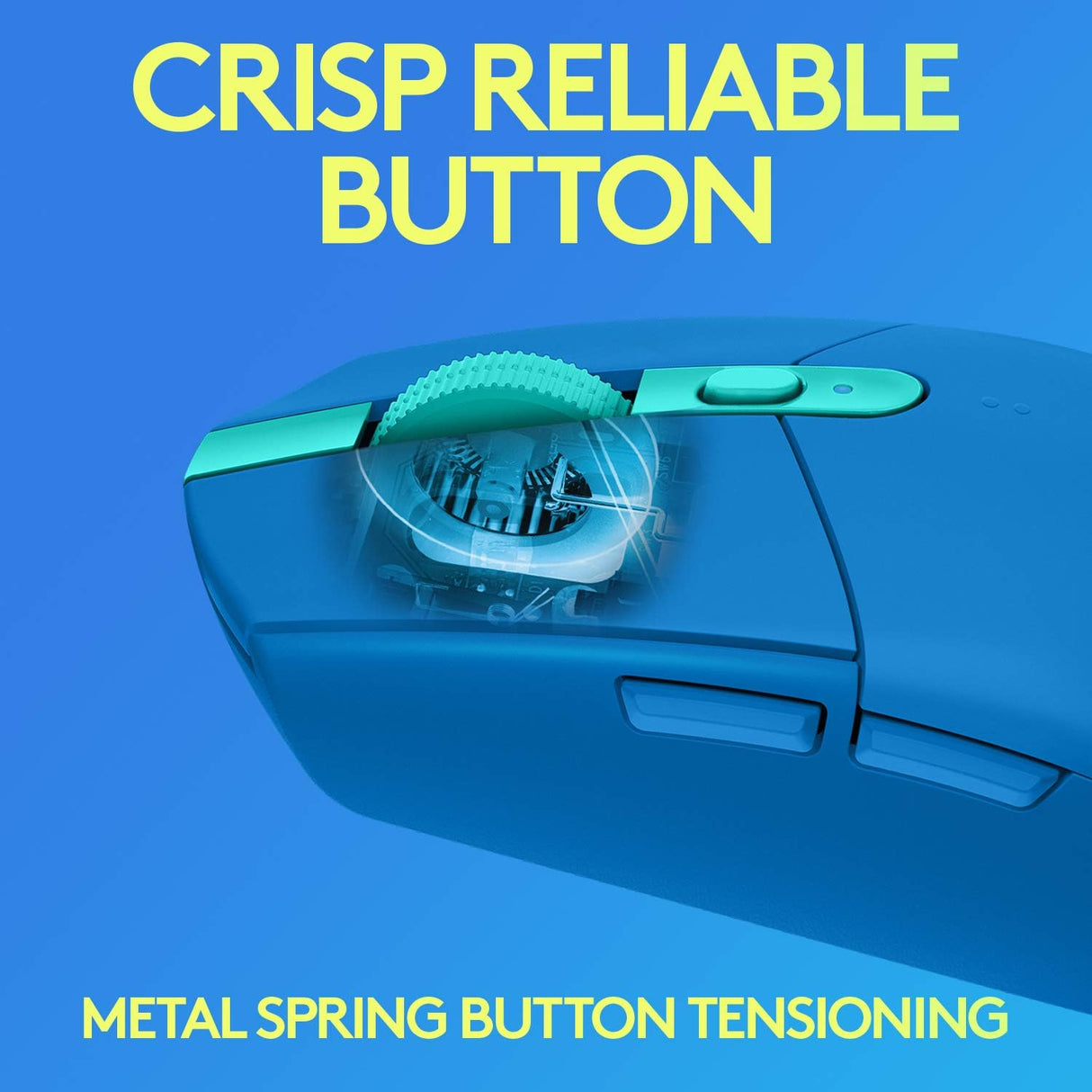 Mouse Lightspeed Gaming Logitech G305 Inalámbrico, Sensor Hero, 6 Botones, Azul - 910-006013 FullOffice.com