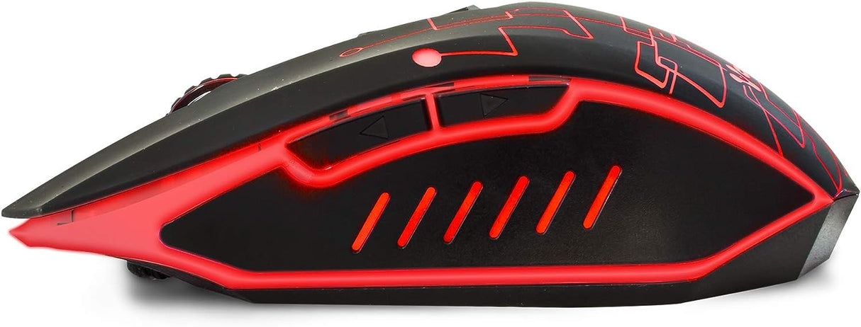 Mouse Vorago Mo-501 Start The Game Optico Iluminado Hasta 3200 Dpis U FullOffice.com