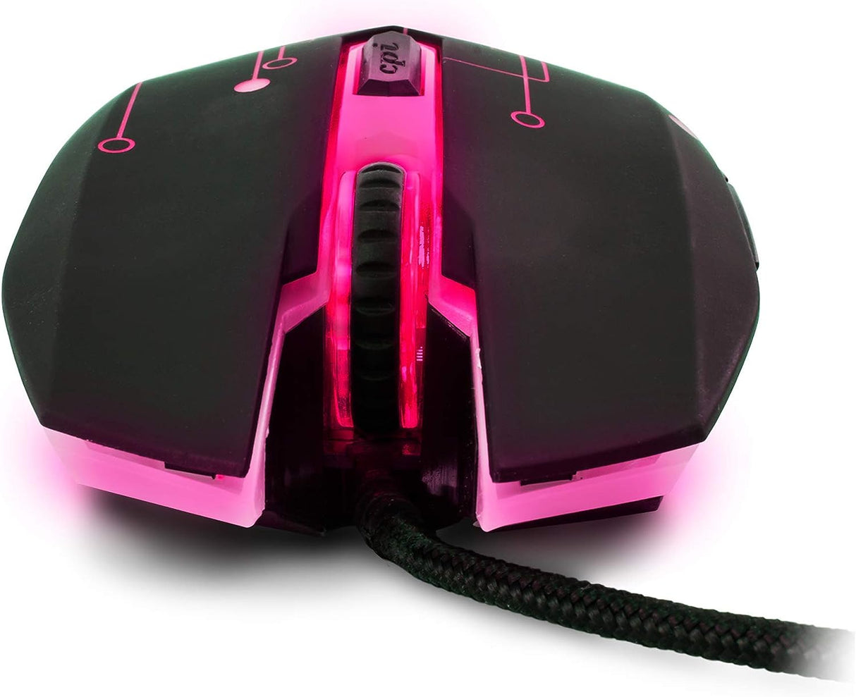 Mouse Vorago Mo-501 Start The Game Optico Iluminado Hasta 3200 Dpis U FullOffice.com