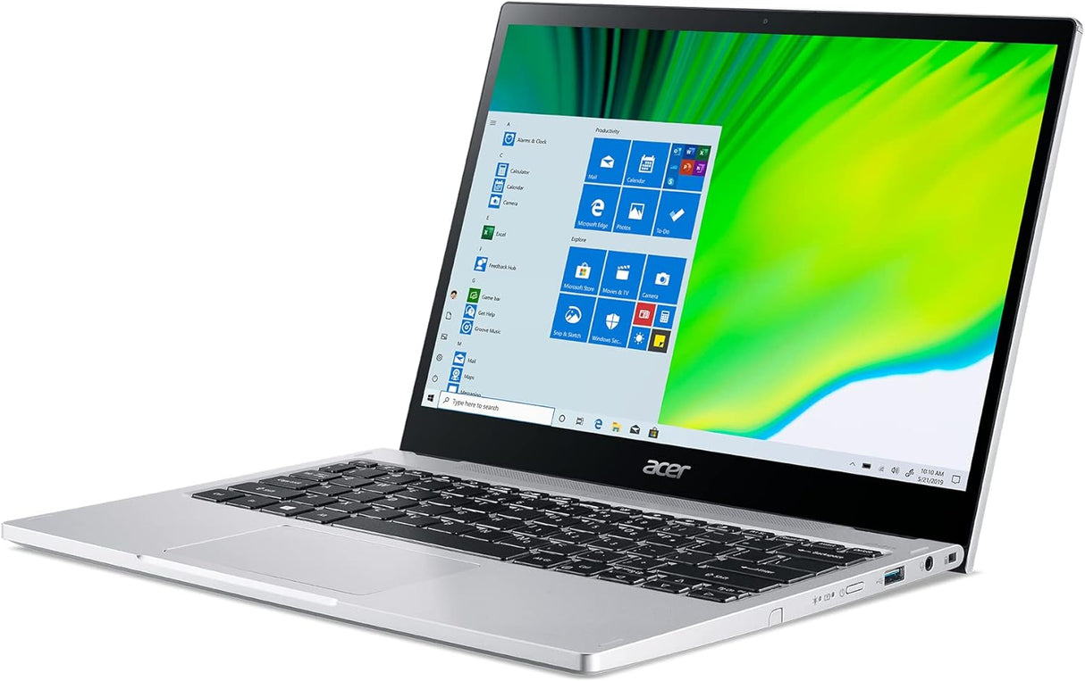 Laptop 13.3" Acer Spin 3 SP313-51N HD, Intel Core i3-1115G4 1.70GHz, 8GB, 256GB SSD, Windows 10 Home, Español, Plata - NX.A6CAL.004