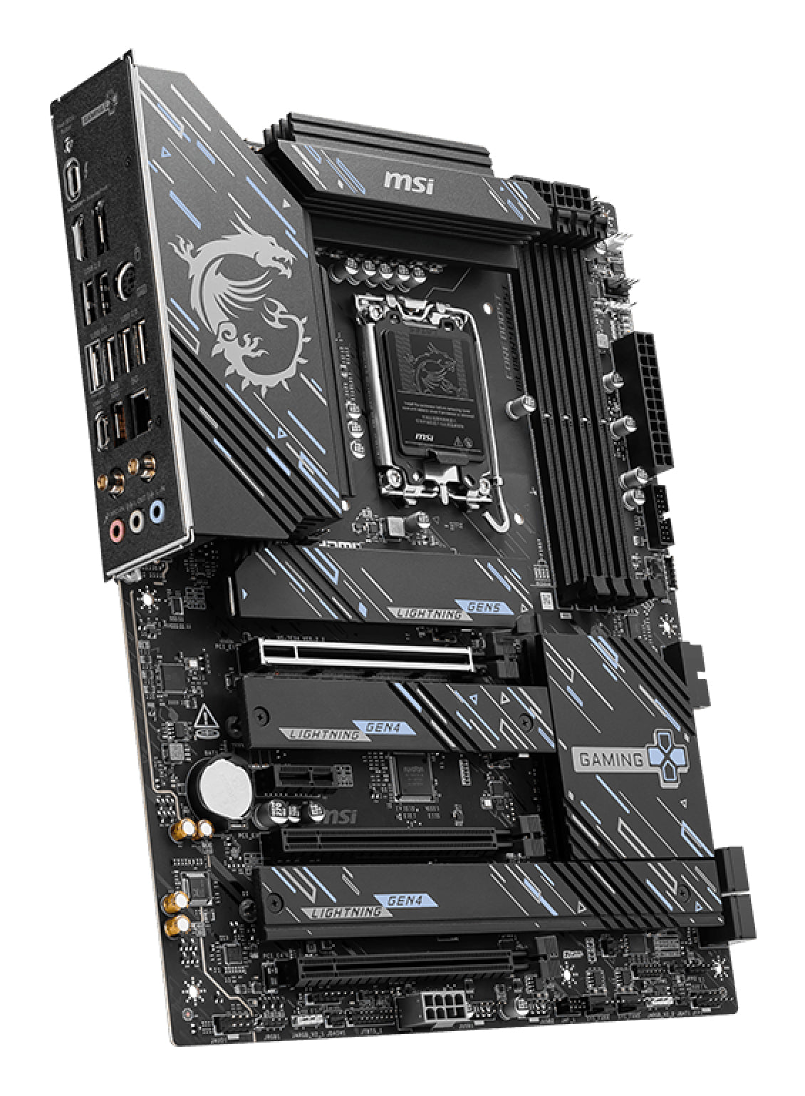 MSI Z890 GAMING PLUS WIFI placas base Intel LGA 1851 (Socket V1) Intel Core Ultra (Series 2) LGA 1851
