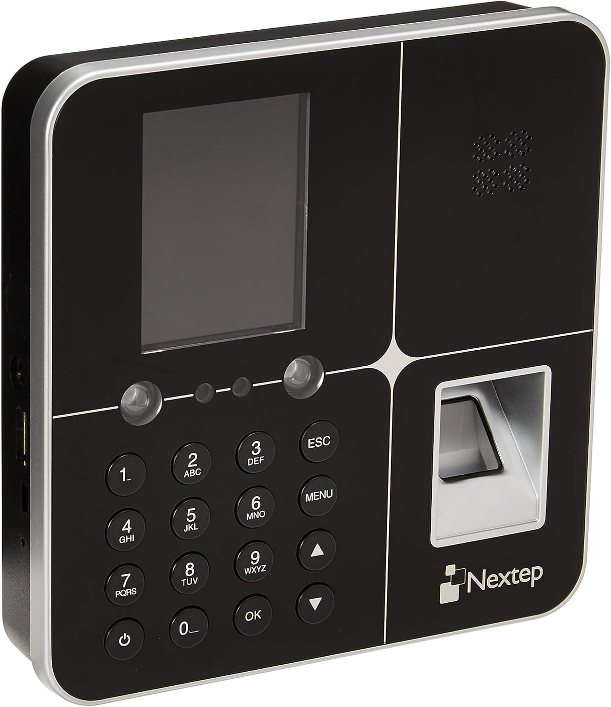 Reloj Checador Facial Y De Huella Digital Nextep Ne-234 Hasta 3000 Huellas//300 Caras Pantalla Lcd 2.8" Facial/Huella/Contraseña, No Requiere Software (Los Reportes Se Descarga En Automatico En Una Usb)