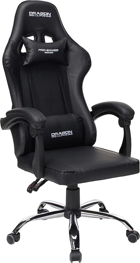 Silla Gamer Ergonómica Modelo Falkor Color Negro FullOffice.com