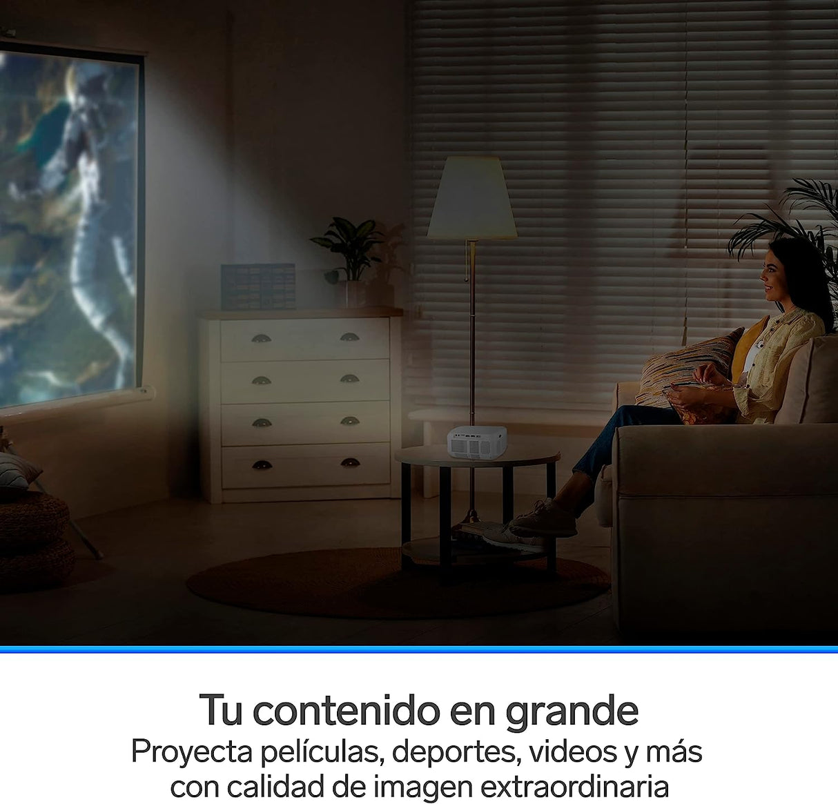 Proyector Steren Pro-400 Multimedia Pórtatil 9000 Lúmenes Fhd Resolución 1080P FullOffice.com