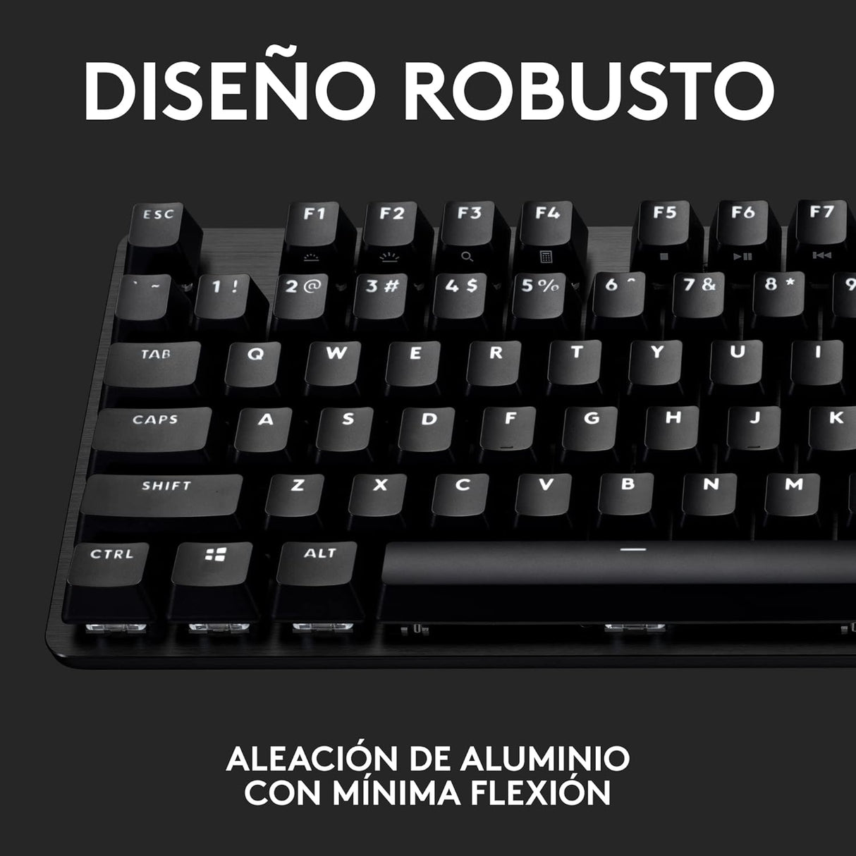 Teclado Gamer Logitech G413 SE, Gaming, Mecánico, Alámbrico, Negro - 920-010433