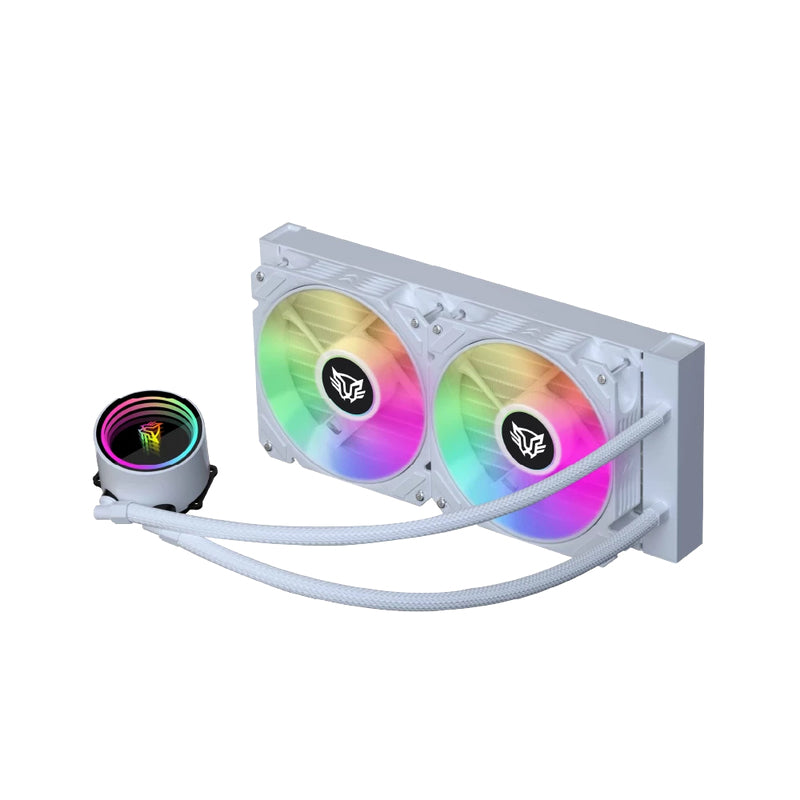 Balam Rush BR-937375 sistema de refrigeración de computadora Procesador Refrigerador híbrido Blanco