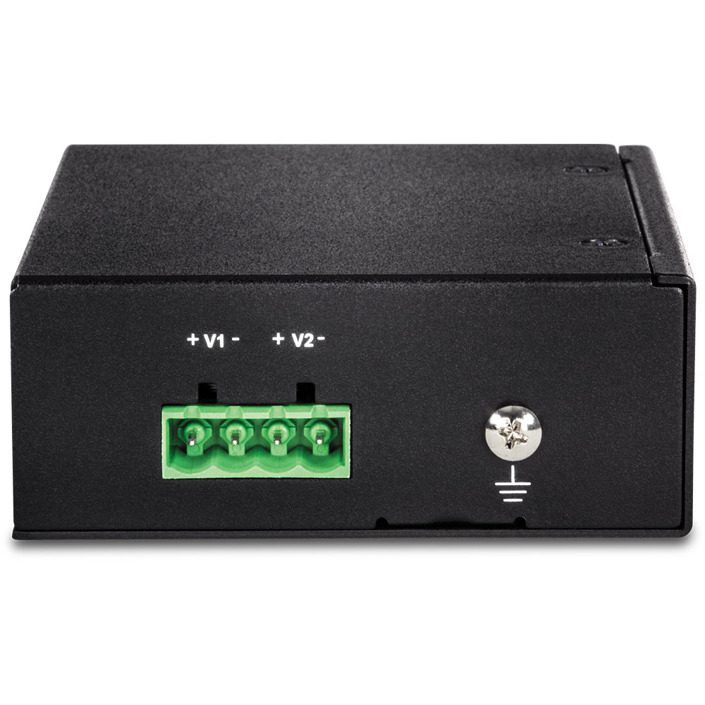 Trendnet TI-PE50 switch No administrado Fast Ethernet (10/100) Energía sobre Ethernet (PoE) Negro