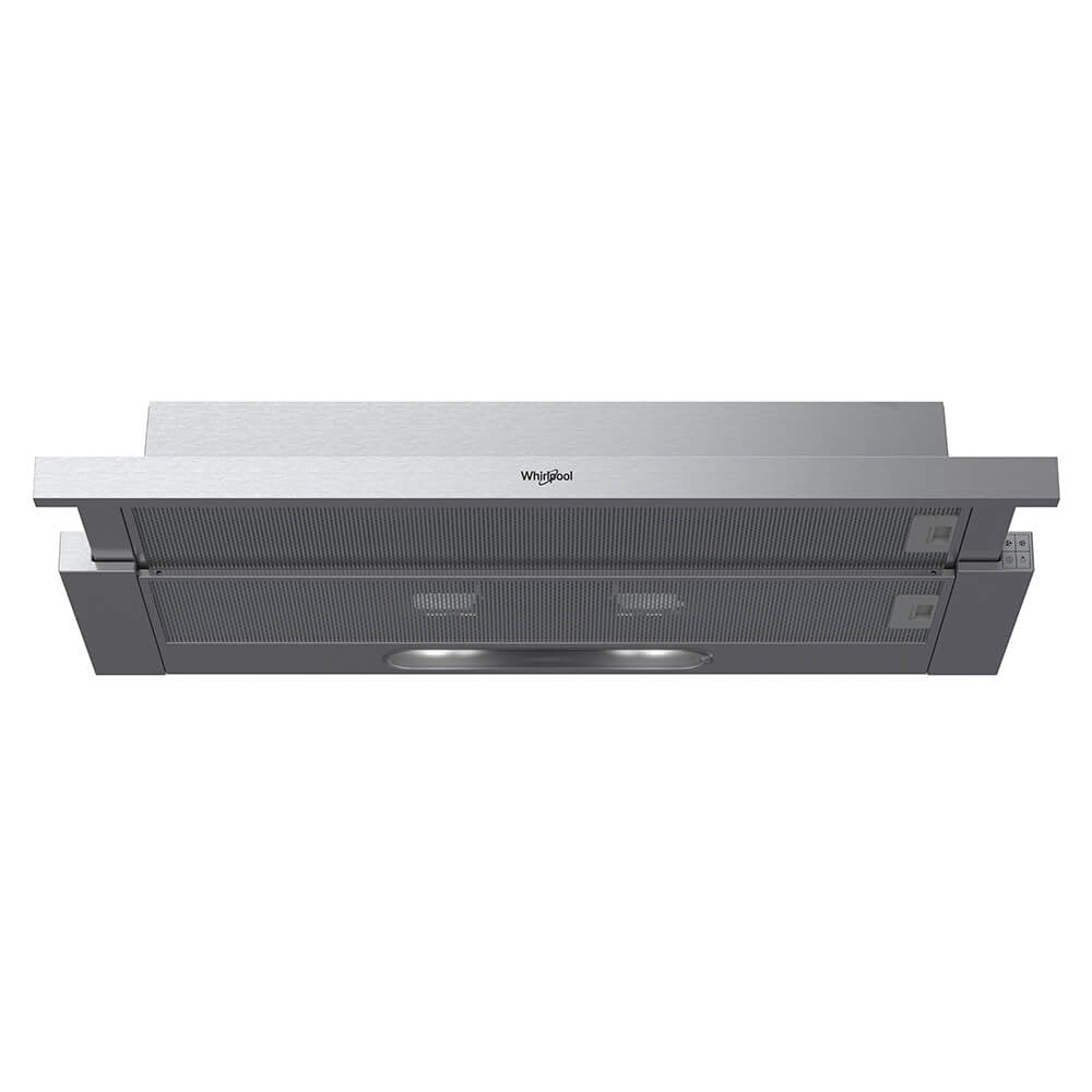 Whirlpool WHT9030S campana Semintegrada (extraíble) Gris