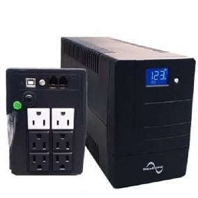 DataShield KS-1000PRO/LCD sistema de alimentación ininterrumpida (UPS) Línea interactiva 1 kVA 600 W