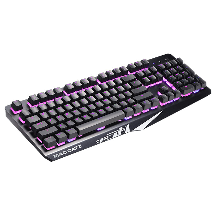 Mad Catz S.T.R.I.K.E. 2 teclado Juego USB Negro, Tamaño completo (100%), Alámbrico, LED RGB