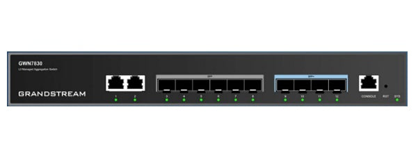Grandstream Networks GWN7830 switch Gestionado L3 Gigabit Ethernet (10/100/1000) Gris