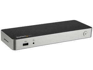 Docking Station USB-C StarTech con Lector SD, Video Doble 4K y PD 85W, 6 Puertos USB