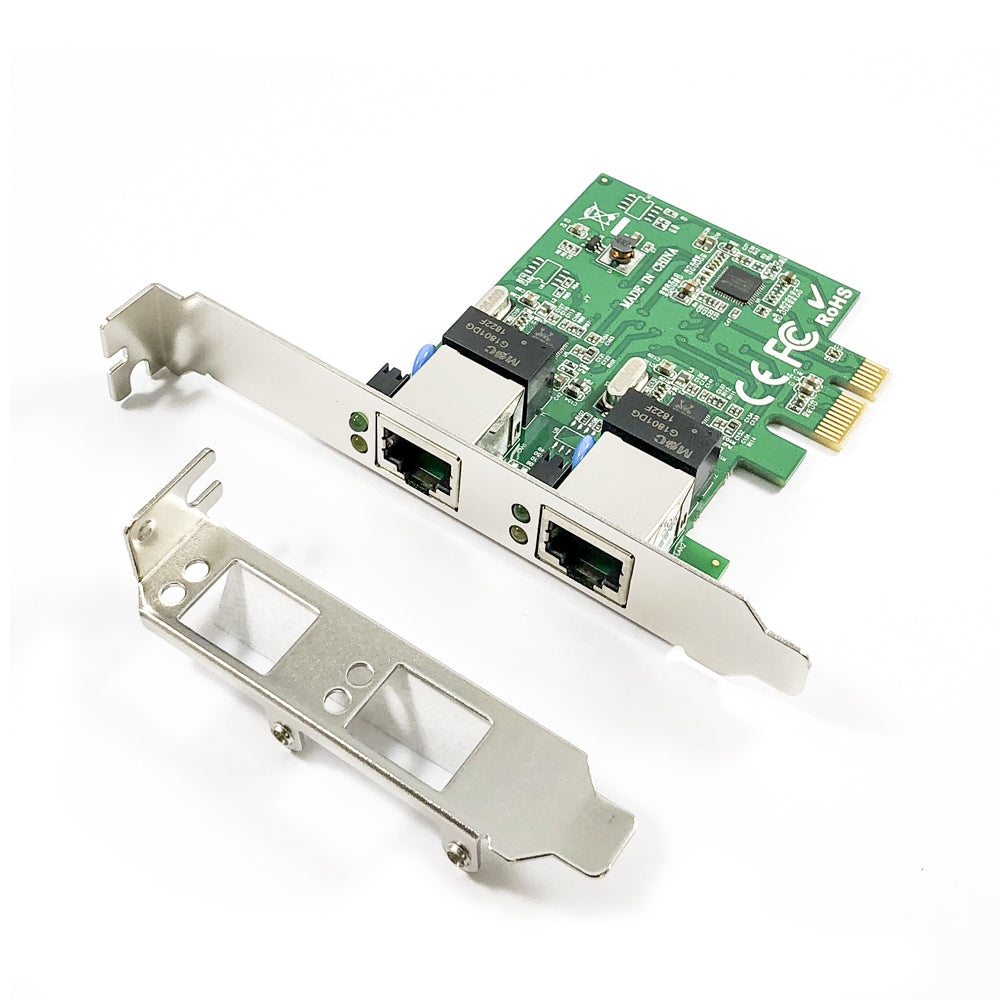 X-Media XM-NA3820 tarjeta de red Interno Ethernet 2000 Mbit/s, Alámbrico, PCI Express, Verde