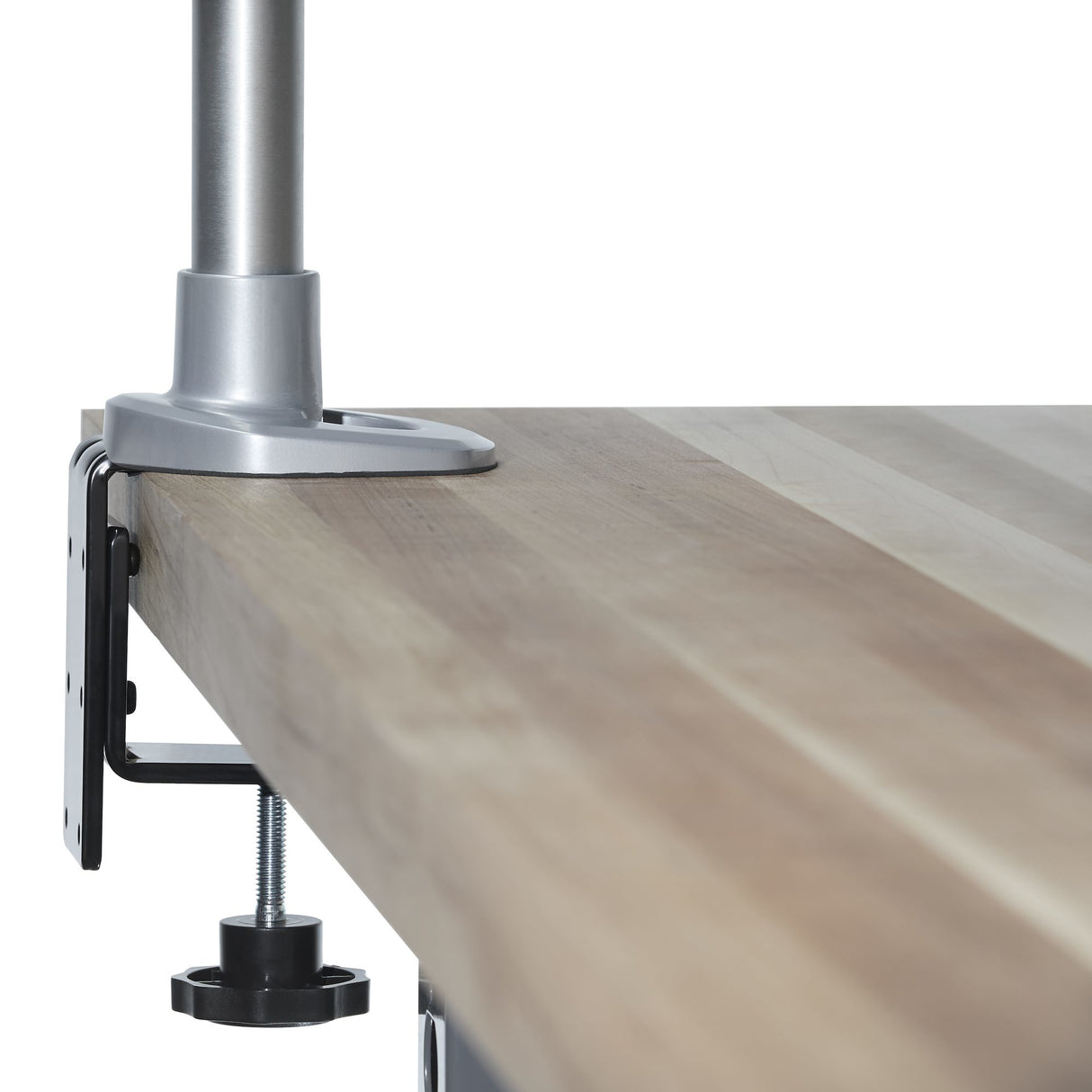 StarTech.com Brazo Articulado Prémium para Dos Monitores de hasta 27" (8Kg) - Soporte VESA de Altura Ajustable - Montaje Mordaza/Ojal en Escritorio - con Rotación, Inclinación y Giro - Plata Monitor Plata