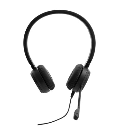 Lenovo Pro Wired Stereo VOIP Auriculares Auriculares Diadema Oficina/Centro de llamadas Negro