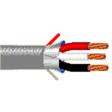 Belden 5501FE 0081000 cable de audio 304,8 m Gris
