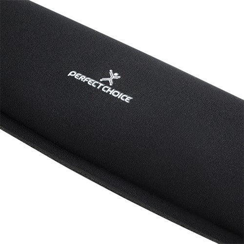 Perfect Choice PC-041801 descansa muñecas Poliéster, Poliuretano, Estireno-butadieno (SBR) Negro, 423 mm, 423 x 65 x 18