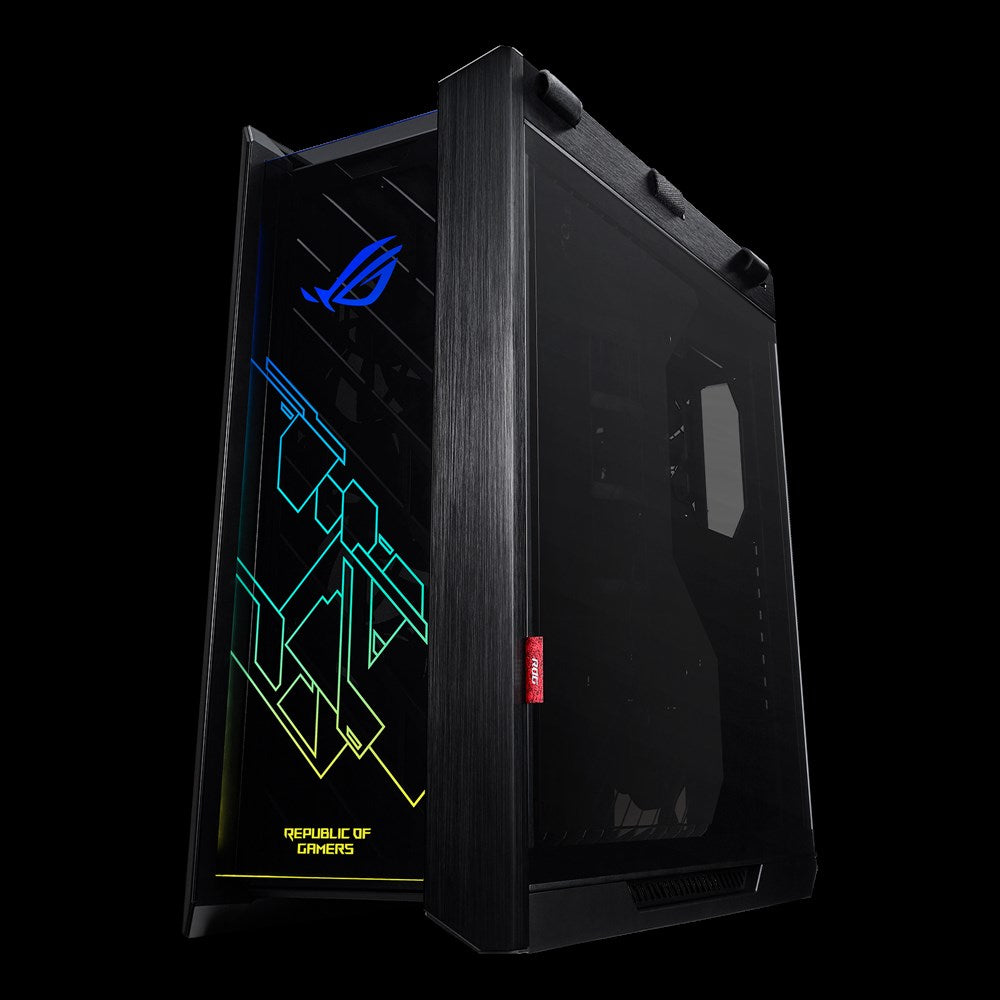 ASUS ROG Strix Helios carcasas ordenador Aluminio, Vidrio templado Midi Tower PC Negro