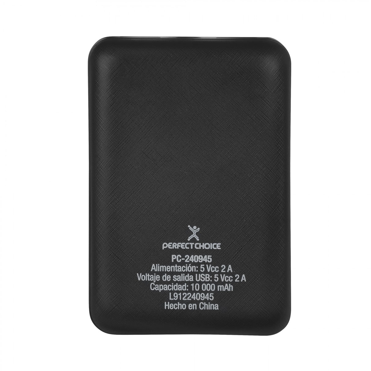 Perfect Choice PC-240945 batería externa 10000 mAh Negro | Baterías externas