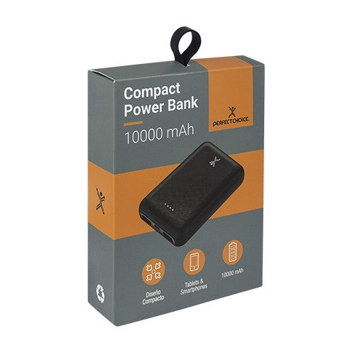 Perfect Choice PC-240945 batería externa 10000 mAh Negro