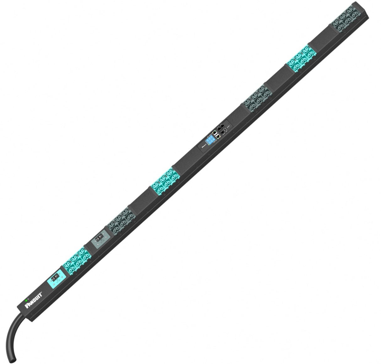 Panduit E36D25L unidad de distribución de energía (PDU) 36 salidas AC 0U Negro