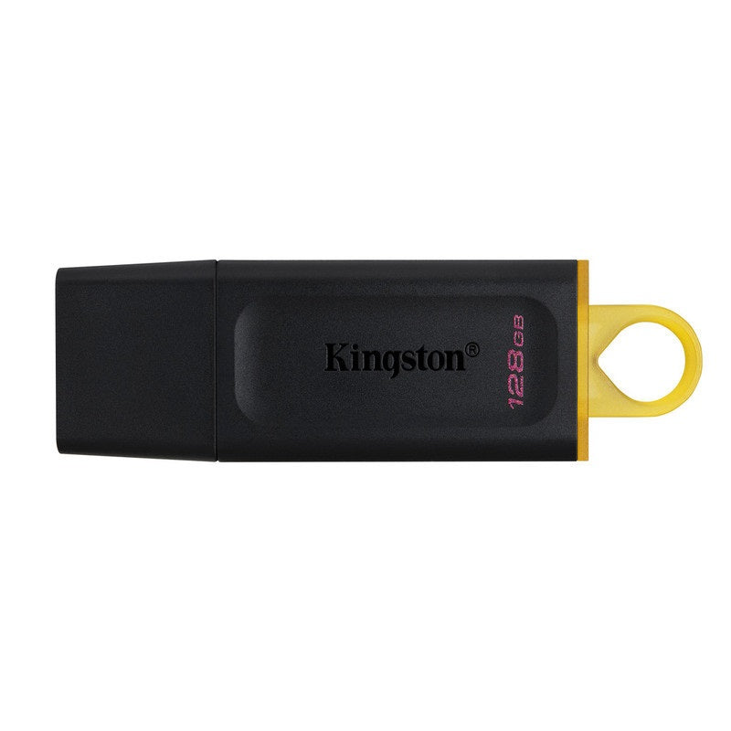 MEMORIA FLASH KINGSTON 128 GB USB 3.2 GEN 1, VELOCIDAD 100MB/S, COMPATIBLE WINDOWS/MAC