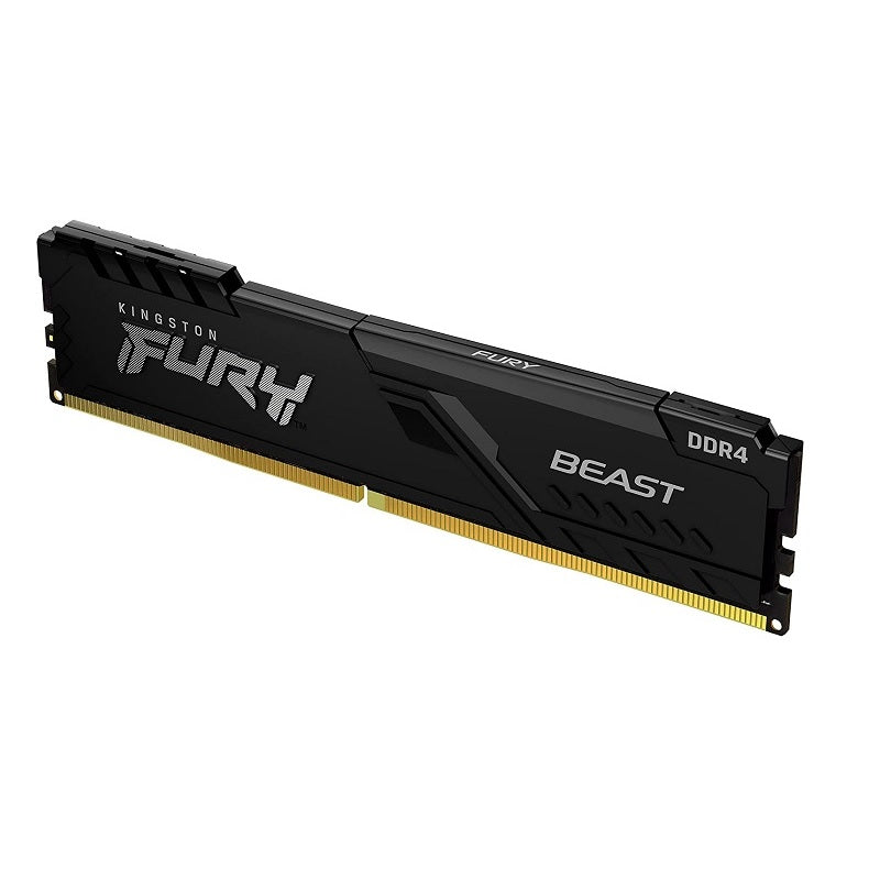 MEMORIA DDR4 KINGSTON FURYBEASTBLACK 16GB 3600MHZ DIMM, ALTA VELOCIDAD Y RENDIMIENTO STABLE