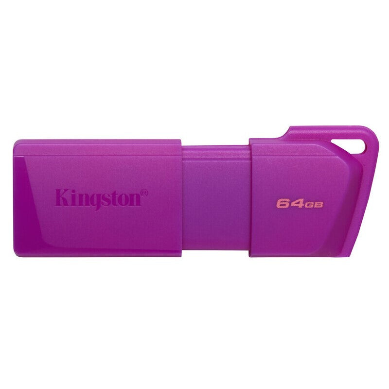 MEMORIA FLASH KINGSTON 64GB USB 3.2 GEN 1 DTXM MORADO, 100MB/s Lectura, 50MB/s Escritura, 10g