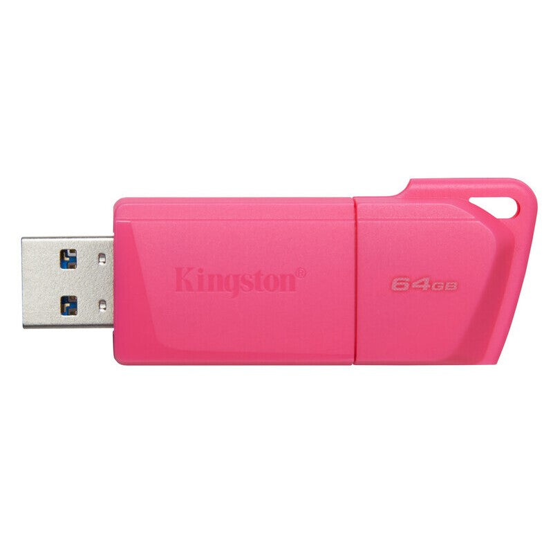 MEMORIA FLASH KINGSTON 64GB USB 3.2 GEN 1 DTXM ROSA, Alta Velocidad de Transferencia 150MB/s