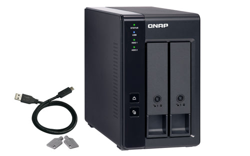 QNAP TR-002 Cajas para discos duros externos 2.5/3.5 " Serial ATA II, Serial ATA III Si