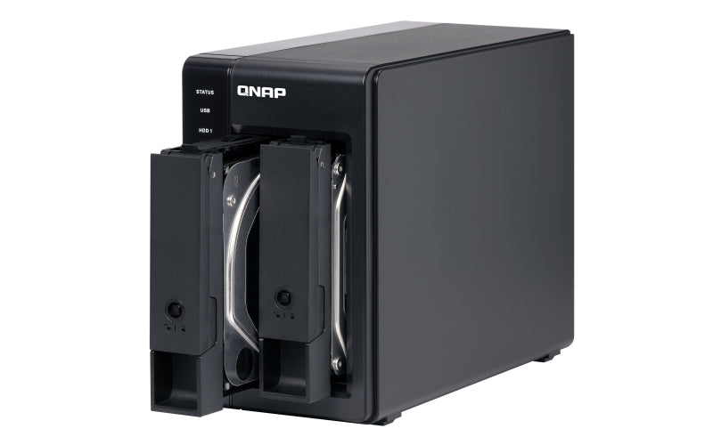 QNAP TR-002 Cajas para discos duros externos 2.5/3.5 " Serial ATA II, Serial ATA III Si