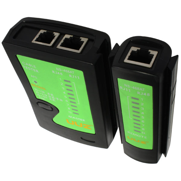 PROBADOR DE CABLE XCASE NS-468 PARA RJ-45 Y RJ-11