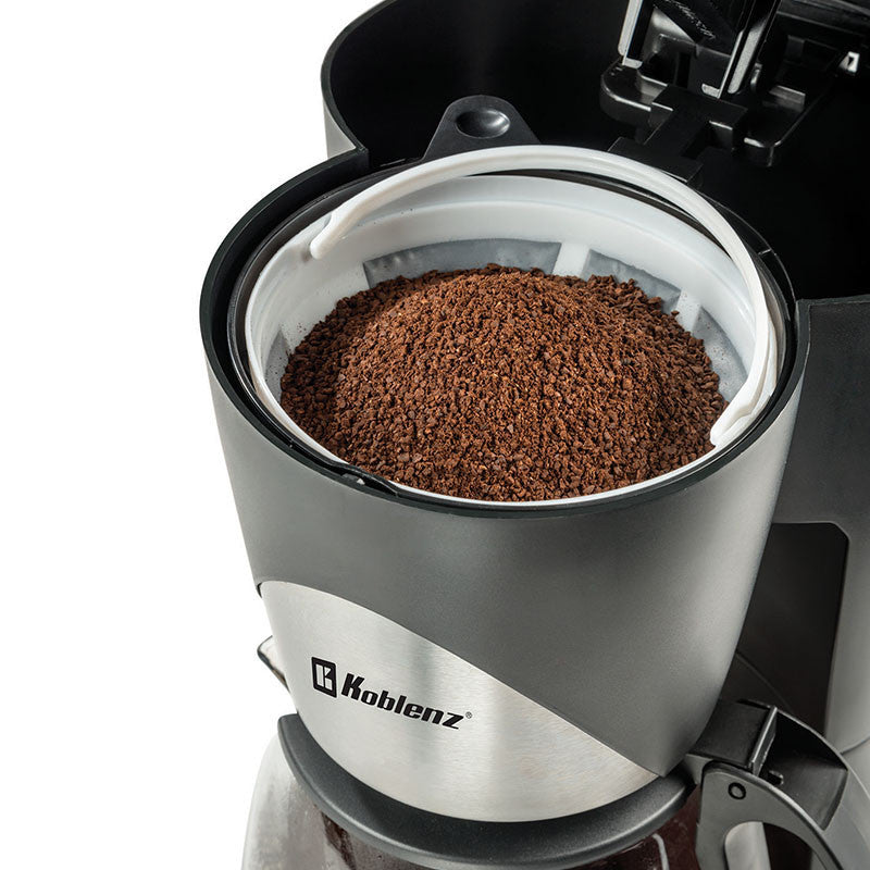 Cafetera de Goteo Koblenz CKM-212 IN 1000 W, 1.5 L, 12 Tazas, Negro