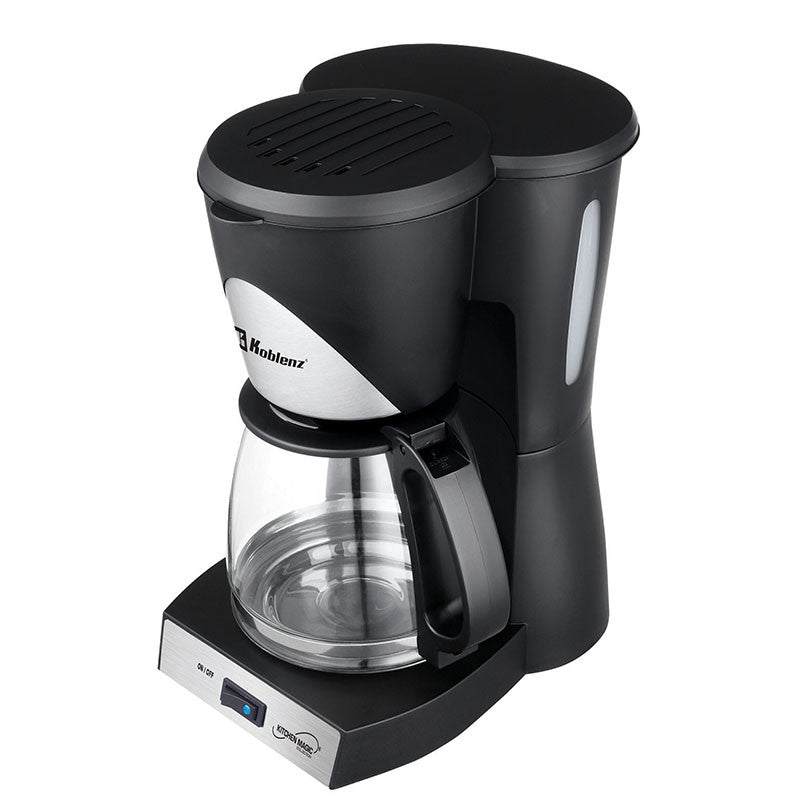 Cafetera de Goteo Koblenz CKM-212 IN 1000 W, 1.5 L, 12 Tazas, Negro