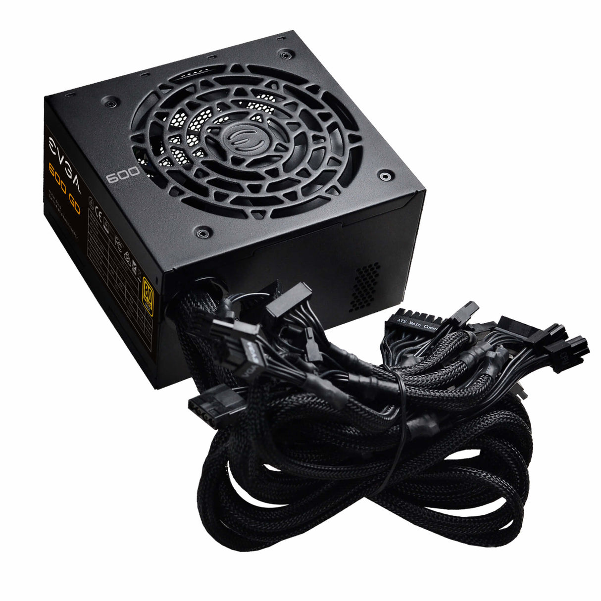 EVGA 600 GD unidad de fuente de alimentación 600 W 24-pin ATX ATX Negro