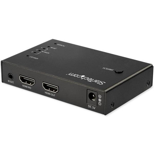 StarTech.com Switch Conmutador de Vídeo HDMI de 4 Puertos - 3x HDMI y 1x DisplayPort - 4K 60Hz Conmutadores de vídeo HDM