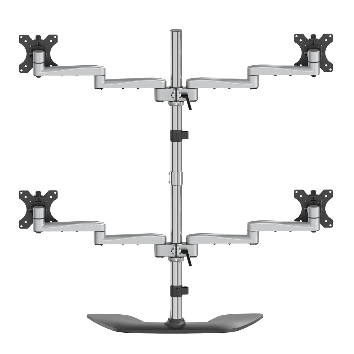StarTech.com Base Soporte de Escritorio para 4 Monitores - Articulado - En Acero y Aluminio Soportes para monitores 4 81