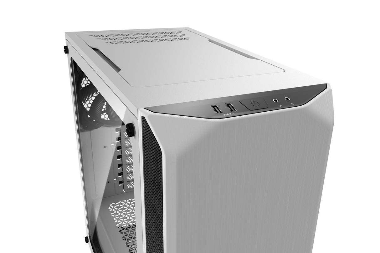 be quiet! BGW35 carcasas ordenador Midi Tower PC Blanco ATX, Mini-ATX, Mini-ITX