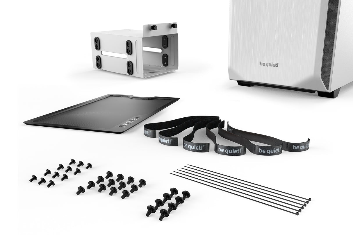 be quiet! BGW35 carcasas ordenador Midi Tower PC Blanco ATX, Mini-ATX, Mini-ITX