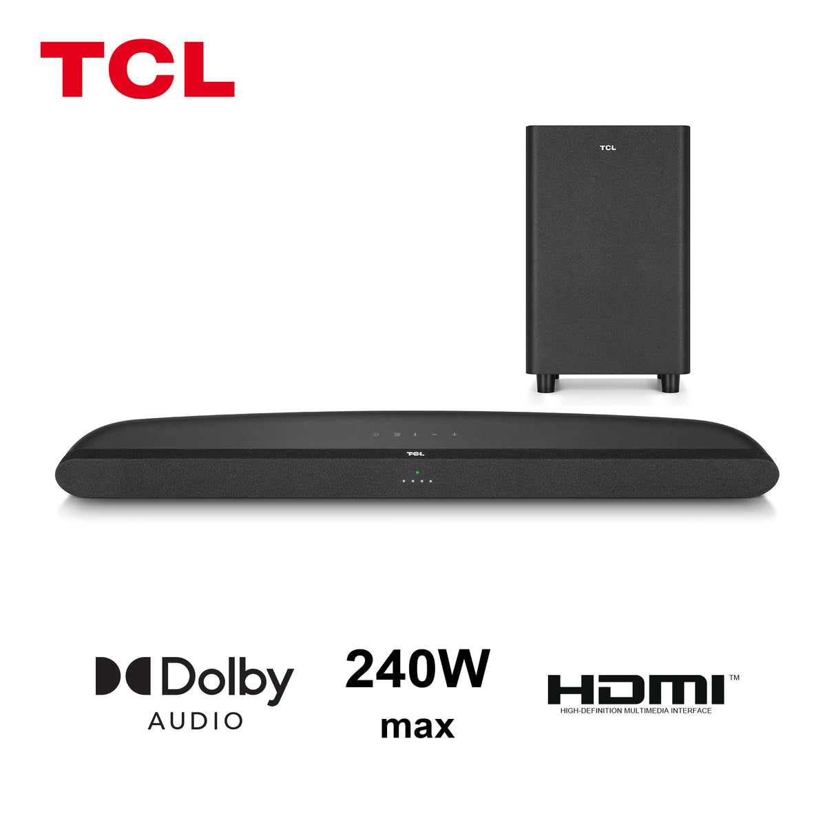 TCL TS6110 altavoces soundbar 2.1 canales 240 W Si 240 W