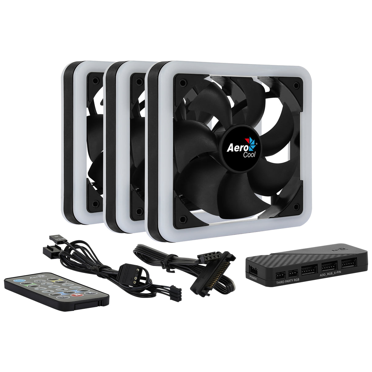 Aerocool Edge 14 Pro Carcasa del ordenador Ventilador 14 cm Negro