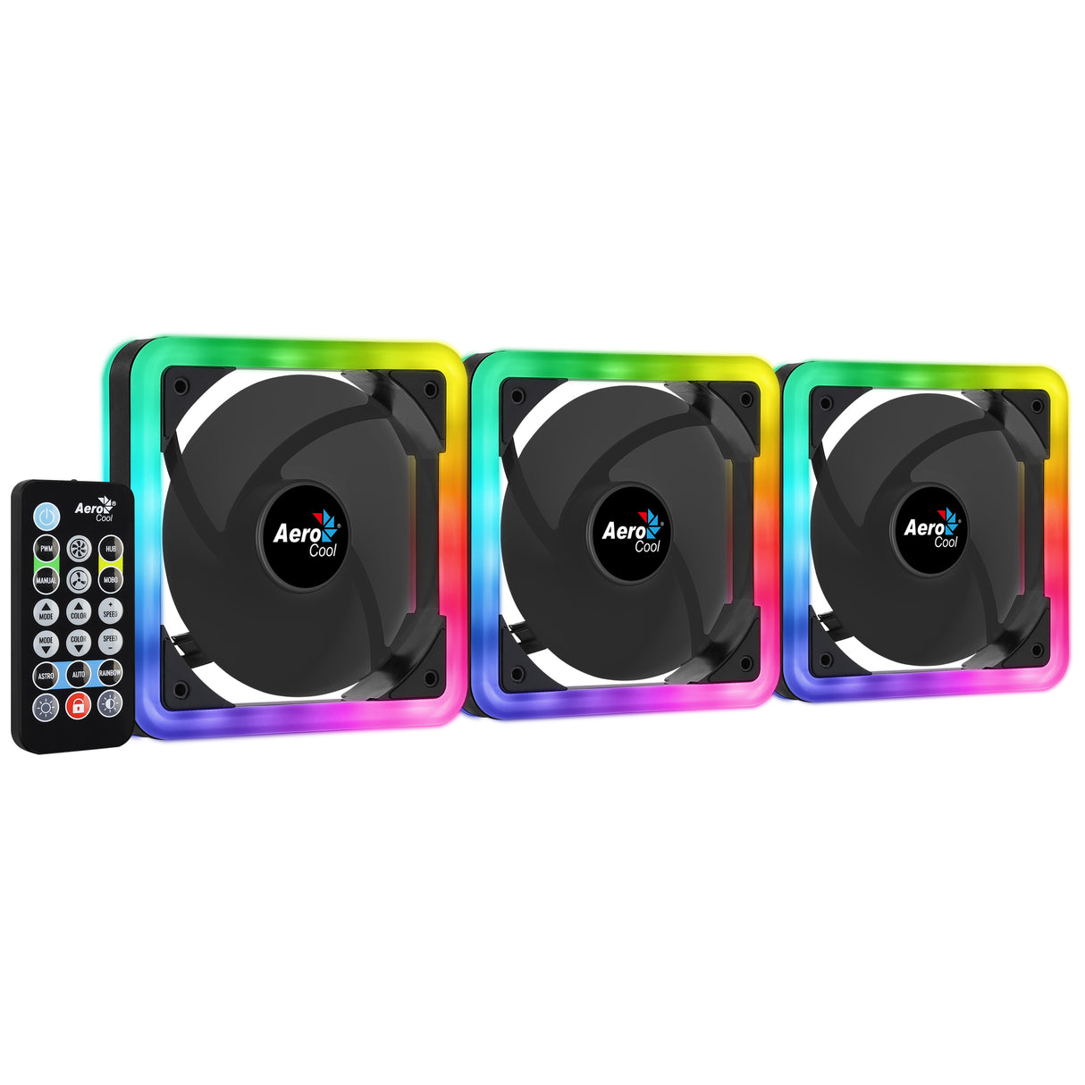 Aerocool Edge 14 Pro Carcasa del ordenador Ventilador 14 cm Negro