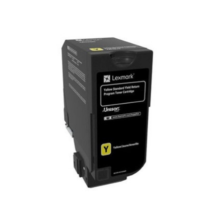 Lexmark 74C4SY0 cartucho de tóner 1 pieza(s) Original Amarillo, 7000 páginas